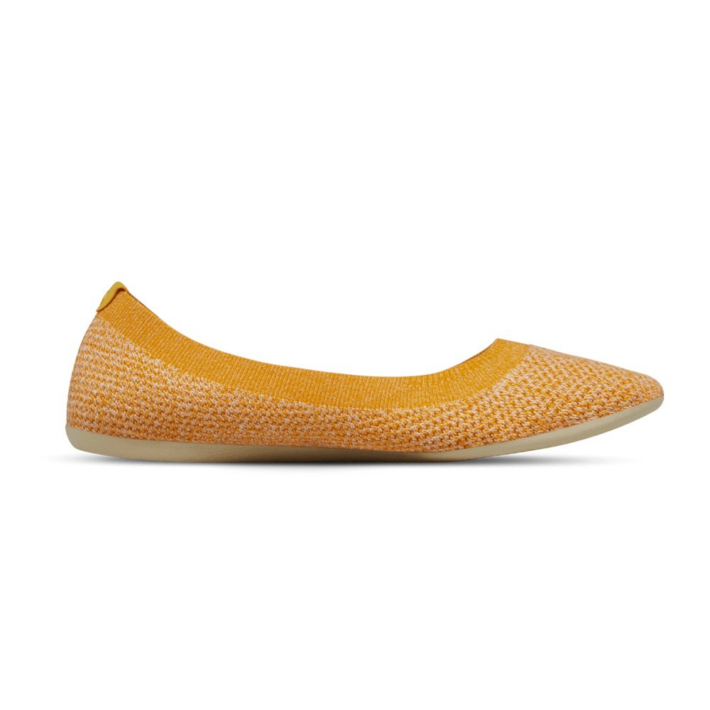 Allbirds Women\'s Tree Breezers - Flats Yellow - ZSY201864